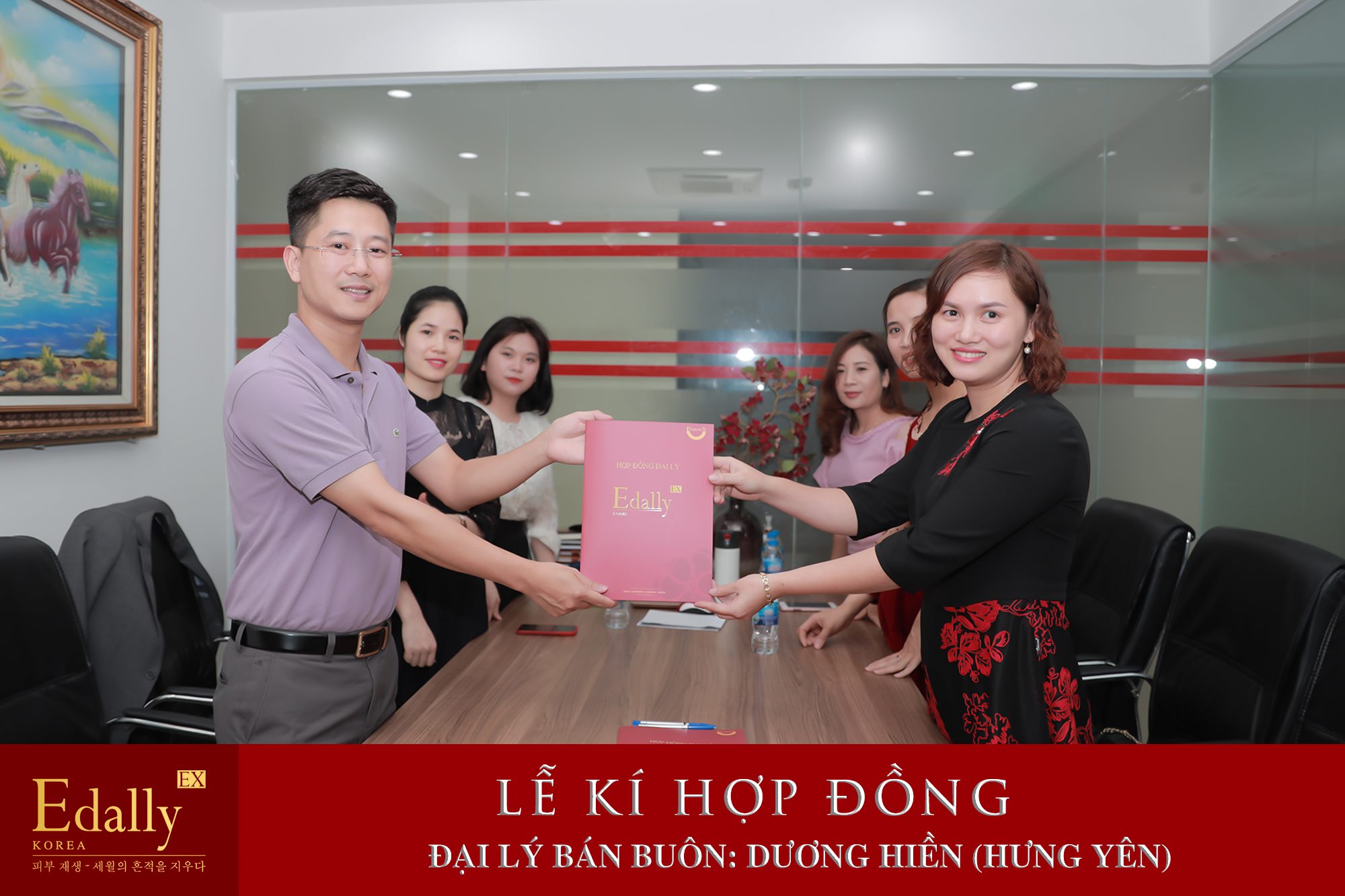 KÝ KẾT HỢP ĐỒNG ĐẠI LÝ BÁN BUÔN